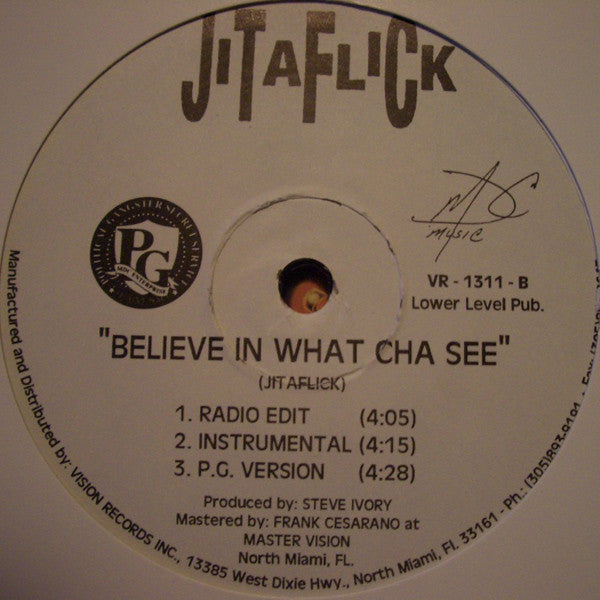 Jitaflick : No Bendin' (12")