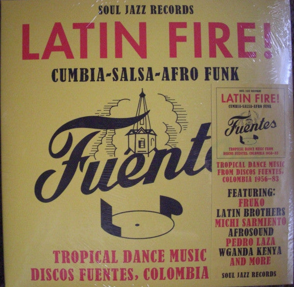 Various : Latin Fire! Tropical Dance Music from Discos Fuentes, Colombia 1956-83 (2xLP, Comp)