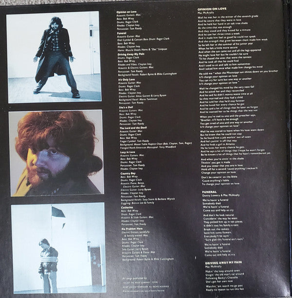 Mac McAnally : No Problem Here (LP, Album, Gat)