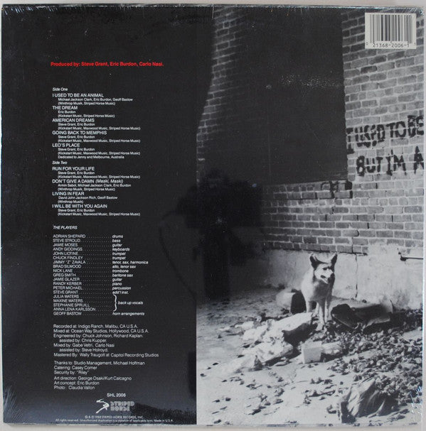 Eric Burdon : I Used To Be An Animal (LP, Album)