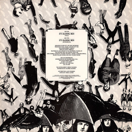 The Weather Girls - It's Raining Men vinyl record, 12" (Near Mint (NM or M-)) | Lulo Records