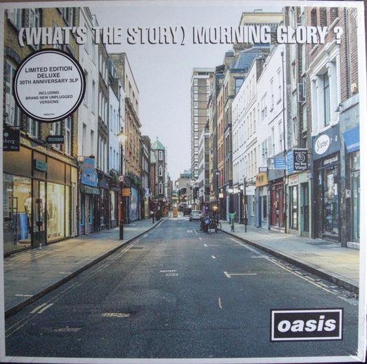 Oasis (2) : (What's The Story) Morning Glory? (2xLP, Album, RE, RM + LP + Album, Dlx, Ltd, 30t)