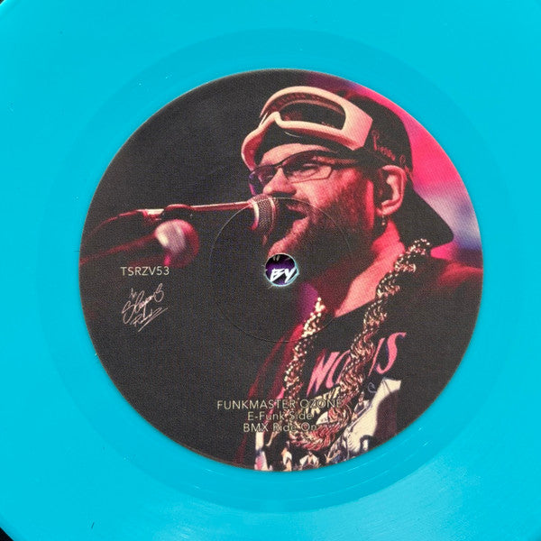 Funkmaster Ozone : Cold Sweat (7", Ltd, Tur)