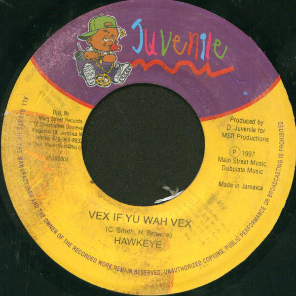 Hawkeye (4) : Vex If Yu Wah Vex / Filthy (7")