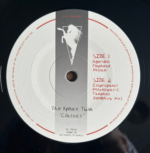 The Aphex Twin* : Classics (2xLP, Comp, RE, RM)
