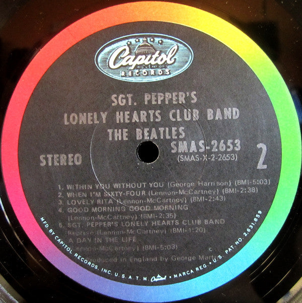 The Beatles : Sgt. Pepper's Lonely Hearts Club Band (LP, Album, Jac)