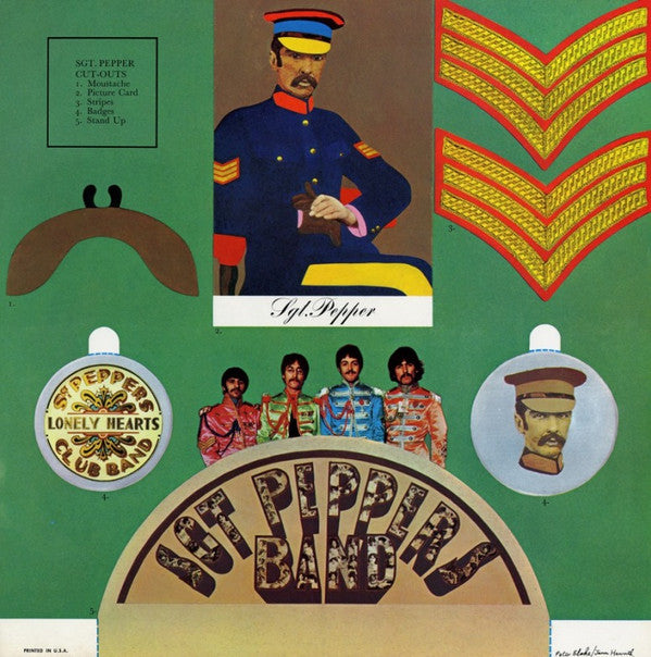 The Beatles : Sgt. Pepper's Lonely Hearts Club Band (LP, Album, Jac)