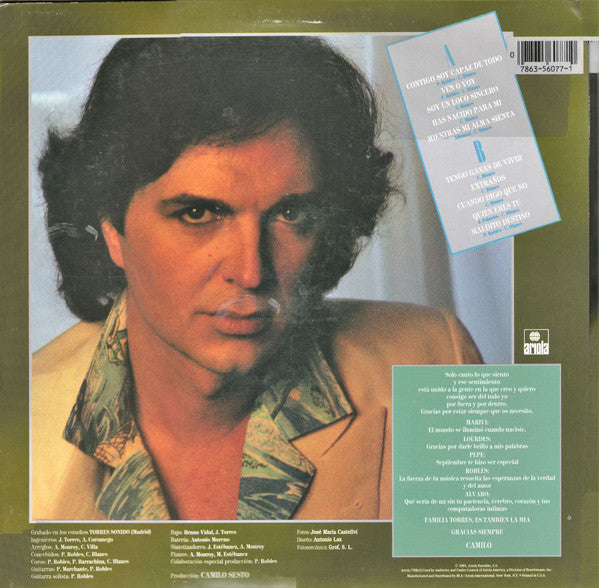 Camilo Sesto : Tuyo (LP, Album)