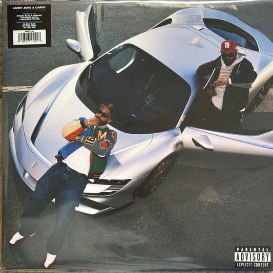 Larry June & Cardo (3) : Until Night Comes (LP, Album, Ltd, Gre)