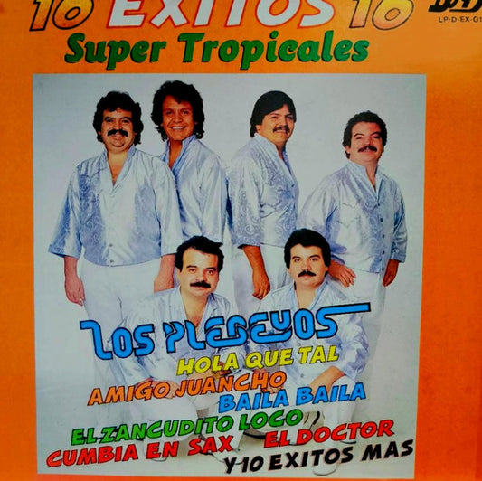 Los Plebeyos : 16 Exitos 16 - Super Tropicales (LP, Album)
