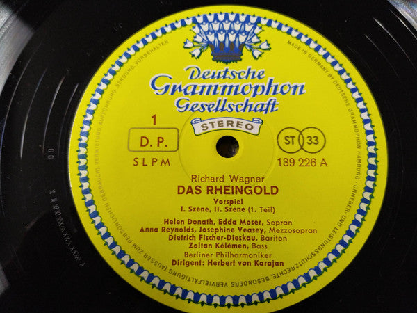 Richard Wagner / Berliner Philharmoniker / Herbert Von Karajan : Das Rheingold (3xLP + Box)