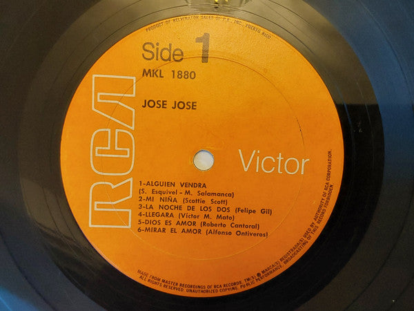 José José : José José  (LP, Album)