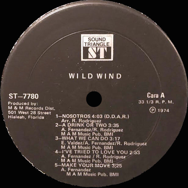 Wild Wind : Wild Wind (LP, Album)