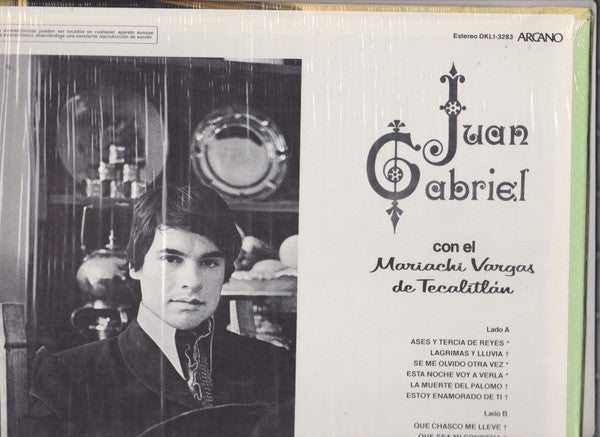Juan Gabriel Con Mariachi Vargas de Tecalitlán : Juan Gabriel Con El Mariachi Vargas De Tecalitlan (LP, Album)