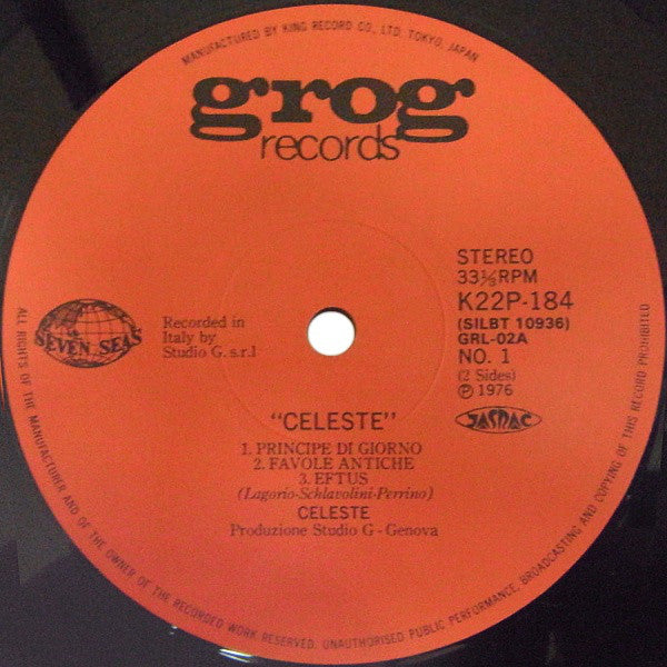 Celeste (6) : Celeste (LP, Album, RE, Gat)