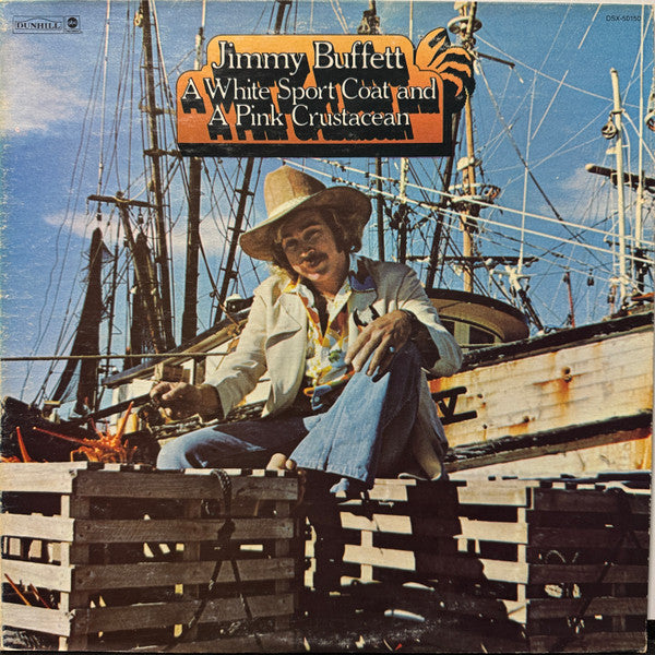 Jimmy Buffett : A White Sport Coat And A Pink Crustacean (LP, Album, RP, San)