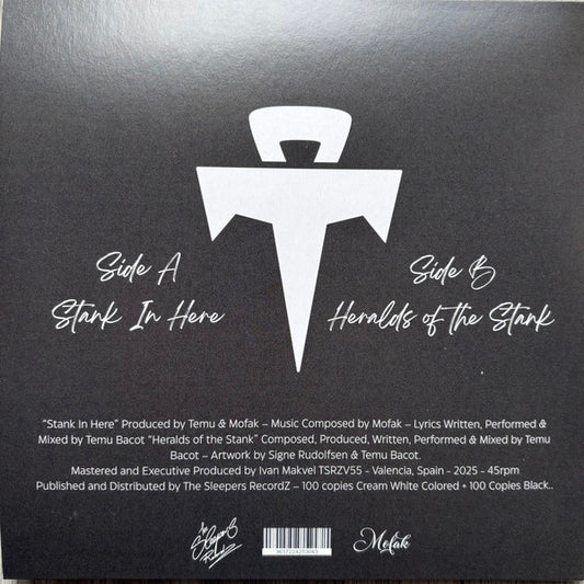 Temu Bacot & Mofak : Stank In Here (7", Ltd)