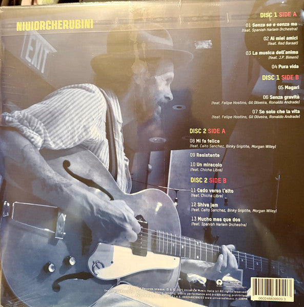 Jovanotti : Niuiorcherubini (Brooklyn Studio - Jova Session 25) (2xLP, Album, Gat)