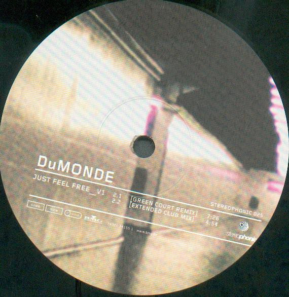 DuMonde : Just Feel Free_V1 (12")
