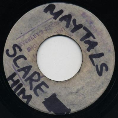 The Maytals : Scare Him / You're A Traitor (7", Single, Promo, W/Lbl)