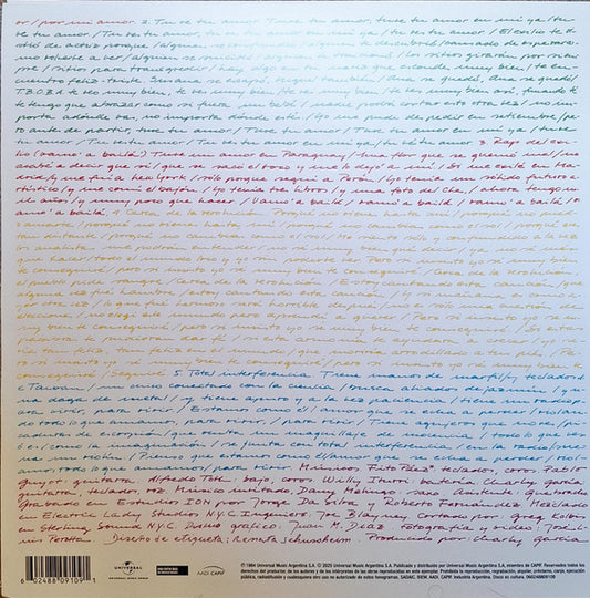 Charly Garcia : Piano Bar (LP, Album, RE, RM, Col)