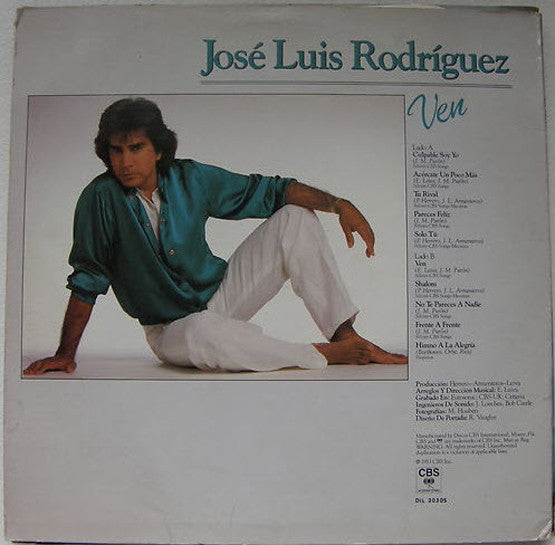 José Luis Rodríguez : Ven (LP, Album)