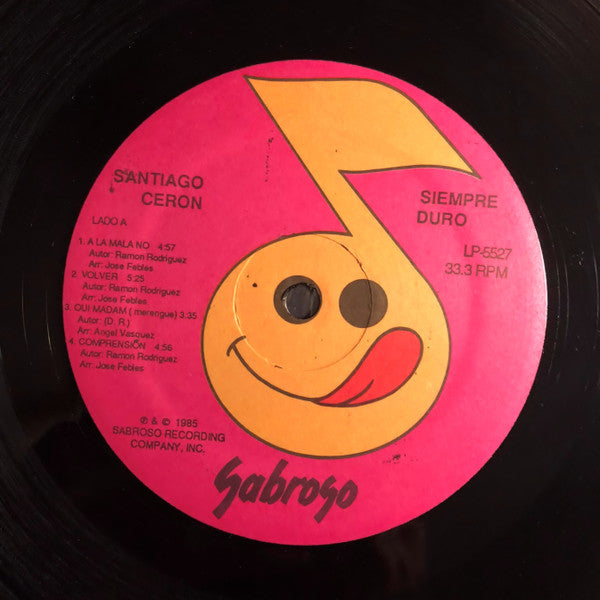Santiago Ceron : Siempre Duro (LP, Album)