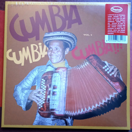 Various : Cumbia Cumbia Cumbia!!! Vol. 4 (2xLP, Comp)