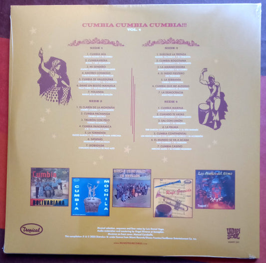 Various : Cumbia Cumbia Cumbia!!! Vol. 4 (2xLP, Comp)