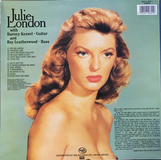 Julie London - Julie Is Her Name vinyl record, LP (Near Mint (NM or M-)) | Lulo Records
