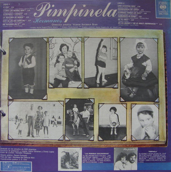 Pimpinela : Hermanos (LP, Album)
