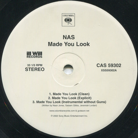 Nas : Made You Look (12")