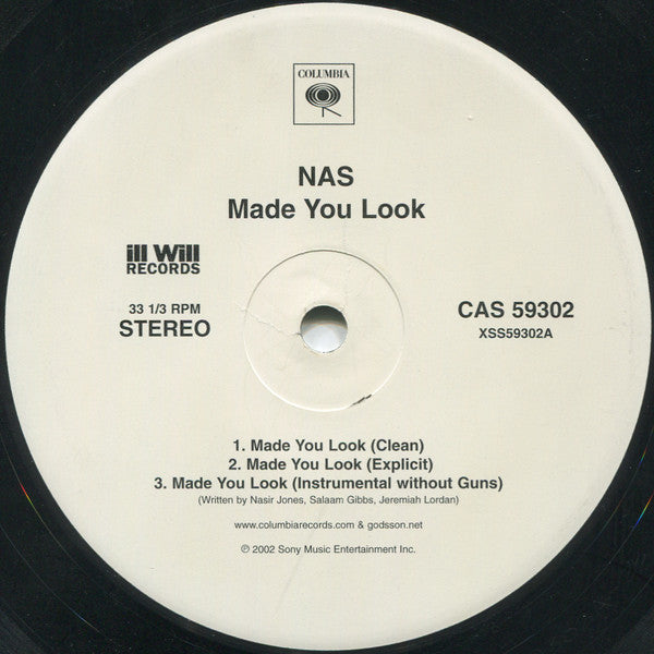 Nas : Made You Look (12")