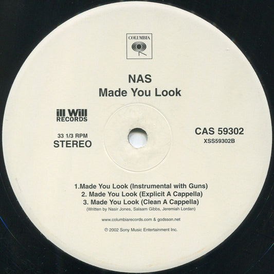 Nas : Made You Look (12")