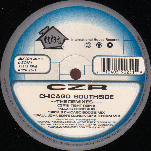 CZR : Chicago Southside - The Remixes (12")