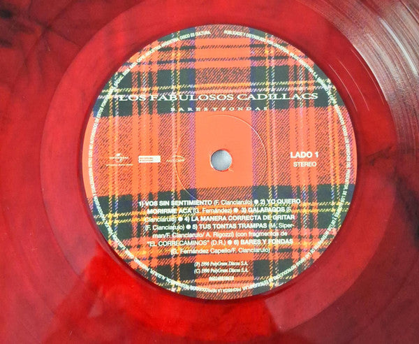 Los Fabulosos Cadillacs : Bares Y Fondas (LP, Album, RE, Red)