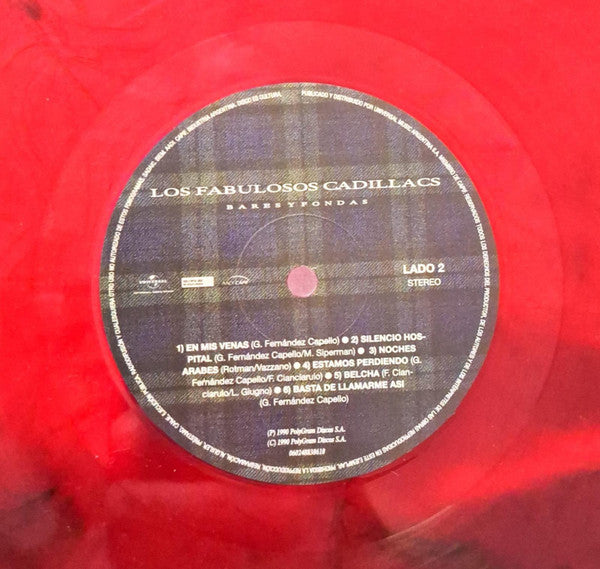 Los Fabulosos Cadillacs : Bares Y Fondas (LP, Album, RE, Red)