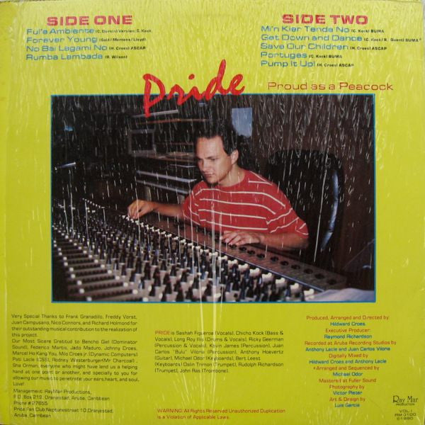 Pride (11) : Proud As A Peacock (LP, Album)