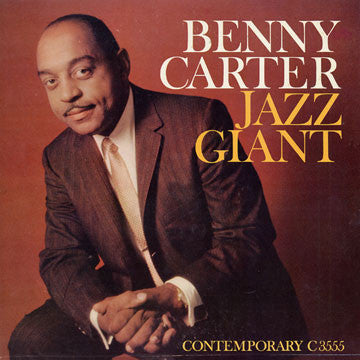 Benny Carter : Jazz Giant (LP, Album, Mono)