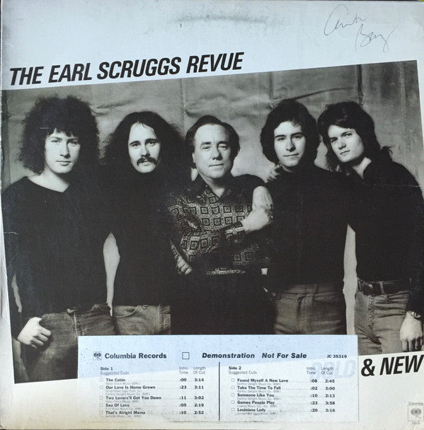 Earl Scruggs Revue : Bold And New (LP, Album, Promo)
