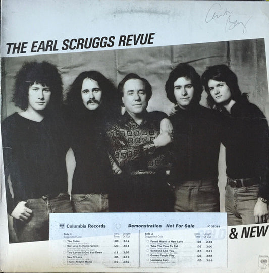 Earl Scruggs Revue : Bold And New (LP, Album, Promo)