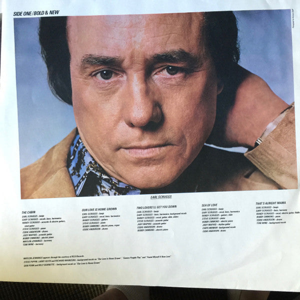 Earl Scruggs Revue : Bold And New (LP, Album, Promo)