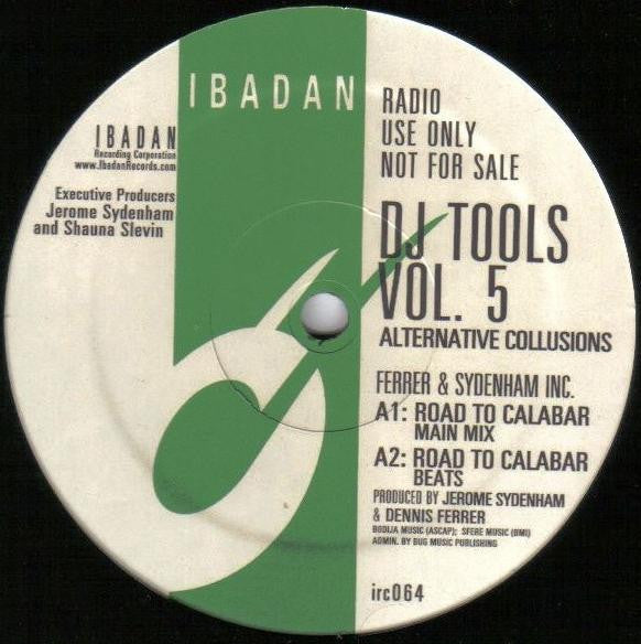 Jerome Sydenham & Dennis Ferrer / Zero Duma : DJ Tools Vol. 5 (Alternative Collusions) (12", Promo)