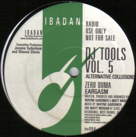 Jerome Sydenham & Dennis Ferrer / Zero Duma : DJ Tools Vol. 5 (Alternative Collusions) (12", Promo)