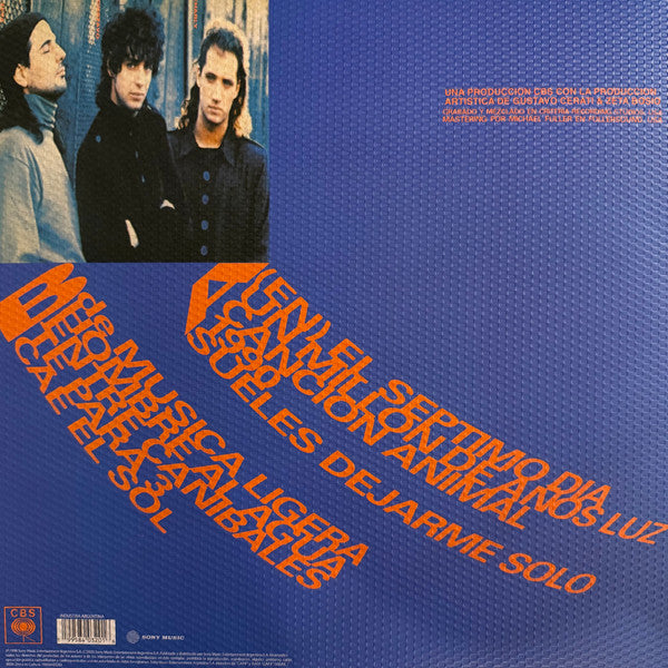 Soda Stereo : Canción Animal (LP, Album, Ltd, RE, Cle)