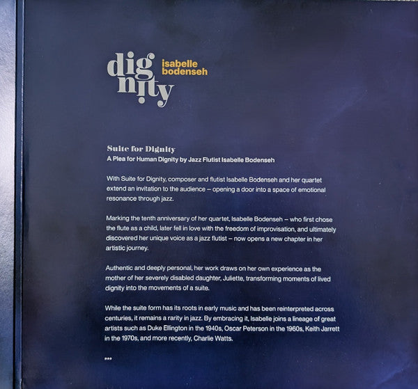 Isabelle Bodenseh : Dignity (LP, Album, 180)