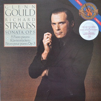 Richard Strauss - Glenn Gould : Sonata Op. 5 / 5 Piano Pieces (LP)