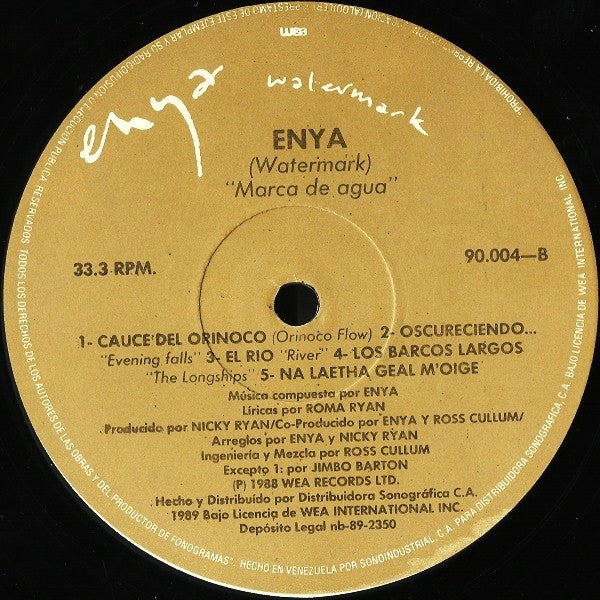 Enya : Watermark (LP, Album)