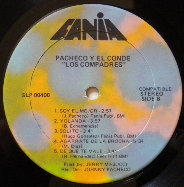 Pacheco* Y El Conde (2) : Los Compadres (LP, Album, RP)