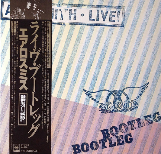Aerosmith = エアロスミス* : Live! Bootleg = ライヴ・ブートレッグ (2xLP, Album, Gat)